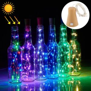 1m 10 LEDs SMD 0603 Solar Powered Copper Wire String Light  Fairy Lamp Decorative Light, 1m White Light, 1m Warm White, 1m Blue Light, 1m Colorful Light