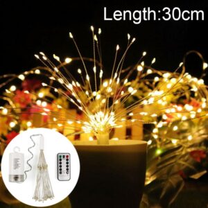 150 LEDs Batteries Box LED Decorative Light with Remote Control, 30CM Warm White, 30CM Colorful Light, 30CM White Light