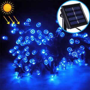 200 LEDs Outdoor Waterproof Christmas Festival Decoration Solar Lamp String, Length: 22m