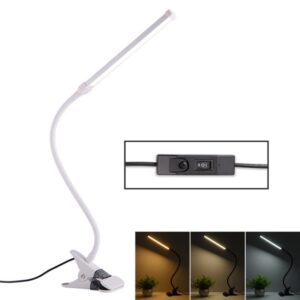 LED Desk Lamp 8W Folding Adjustable Eye Protection Table Lamp, USB Plug-in Version, USB Plug-in Version(White), USB Plug-in Version(Black)
