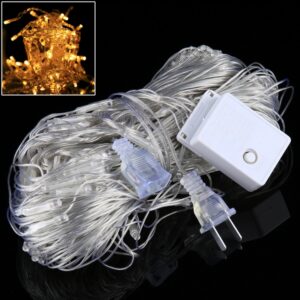 200 LEDs Reticular String Light with End Joint & Multi-function Controller, US Plug,  AC 110V, Warm White US Plug, Colorful Light US Plug, White Light US Plug