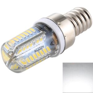 E12 SMD 3014 64 LEDs Dimmable LED Corn Light, AC 220V, E12
