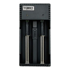 TOMO V6-2 USB Smart Battery Charger with  Indicator Light for 18650 / 18500 / 17650 / 16340 / 14500 / 10500 Li-ion Battery / AA / AAA Battery