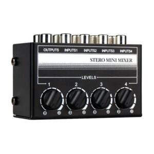CX400 Audio Stereo Hub 4 Channel Mixer Controller