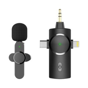 AP031-1 3 in 1 Noise Reduction Lavalier Wireless Microphone
