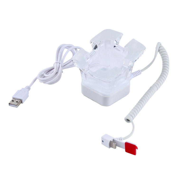 S15 Anti-theft Alarm Stand Security System Touch Burglar Alarm / Anti-theft Alarm Display Holder for iPhone & iPod & iPad with 8 Pin Port - Image 2