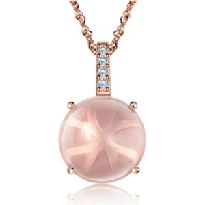 Pink Crystal Pendant (Specification: QUARTZ)