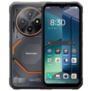 Blackview FORT 2 Rugged Phone, 8GB+128GB, 6.56 inch Android 15 MediaTek MT6769V/CB Helio G81 Octa Core, Network: 4G, OTG, NFC, 8GB+128GB