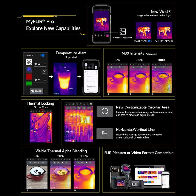 Ulefone Armor 27T+ Rugged Phone, 12GB+256GB, Thermal Imager, Night Vision, 10600mAh, 6.78 inch Android 14 MediaTek Helio G99 Octa Core, Network: 4G, NFC, OTG, Armor 27T+ - Image 5