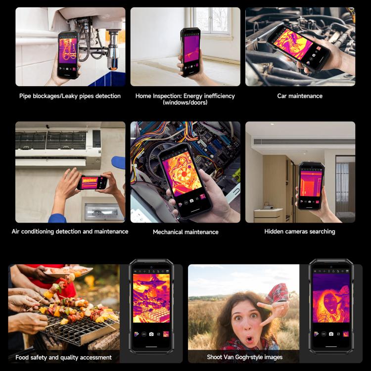 Ulefone Armor 27T+ Rugged Phone, 12GB+256GB, Thermal Imager, Night Vision, 10600mAh, 6.78 inch Android 14 MediaTek Helio G99 Octa Core, Network: 4G, NFC, OTG, Armor 27T+ - Image 7