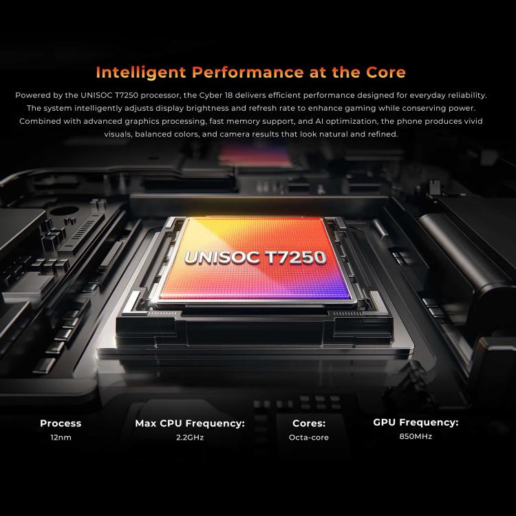 HOTWAV Cyber 18 Rugged Phone, 8GB+256GB, 6.75 inch Android 16 Unisoc T7250 UMS9230E Octa Core, Network: 4G, NFC, OTG, Cyber 18 - Image 9