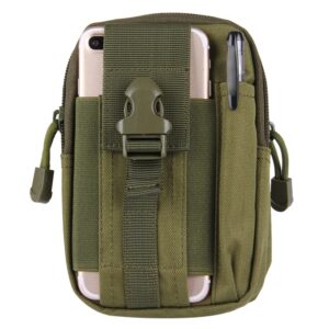 Stylish Multifunctional Outdoor Sports Running Hiking Riding Travelling Waist Bag Phone Camera Protective Case Card Pocket Wallet with Belt Bandage Binding Tape, Waist Bag