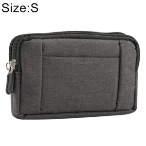 Sports Denim Universal Phone Bag Waist Bag for 5.2 inch or below Smartphones, Size: S, S