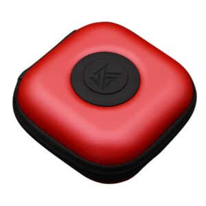 KZ Data Wire Charger Earphone Portable PU Receiving Case, PU Red, PU Black, PU Blue