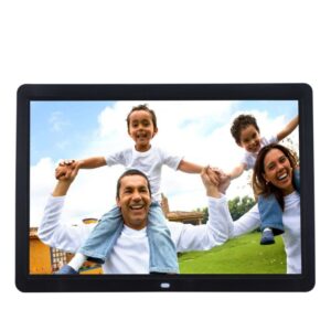 17 inch Display Rack Container Advertising Machine Digital Photo Frame Support Water Subtitles