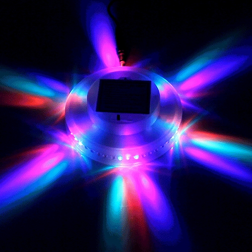 8W Sunflower LED Stage Light, Sound Control / Auto Run Mode