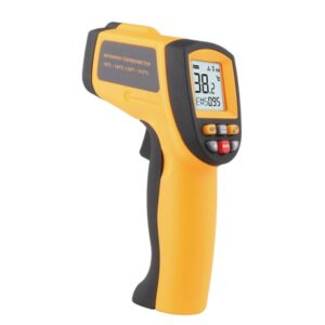 Infrared Thermometer, Temperature Range: -50 - 1150 Degrees Celsius(Orange)