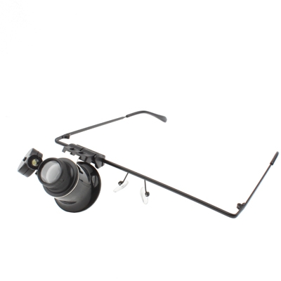 20X Glasses Type Watch Repair Magnifier with LED Light - Image 3