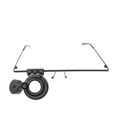 20X Glasses Type Watch Repair Magnifier with LED Light - Image 4