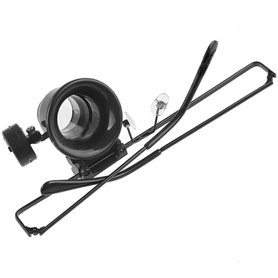 20X Glasses Type Watch Repair Magnifier with LED Light - Image 5