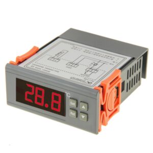 RC-210M Digital LCD Temperature Controller Thermocouple Thermostat Regulator with Sensor Termometer, Temperature Range: -40 to 110 Degrees Celsius
