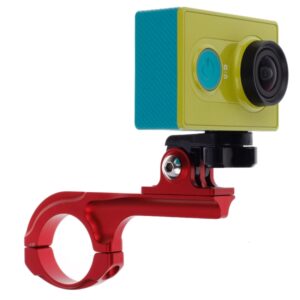 Bicycle Handlebar Holder with Connector Mount for Xiaomi Yi Sport Camera(XM34), Connector Mount (Red), Connector Mount (Black)