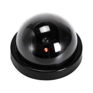 Realistic Looking Fake Dummy Motion Detection System Security Camera(Black)