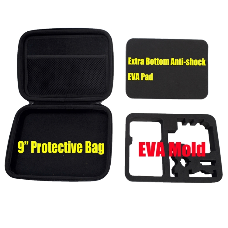 Shockproof Waterproof Portable Travel Case for GoPro, Insta360, DJI and Other Action Cameras Accessories, Size: 22cm x 16cm x 7cm - Image 7