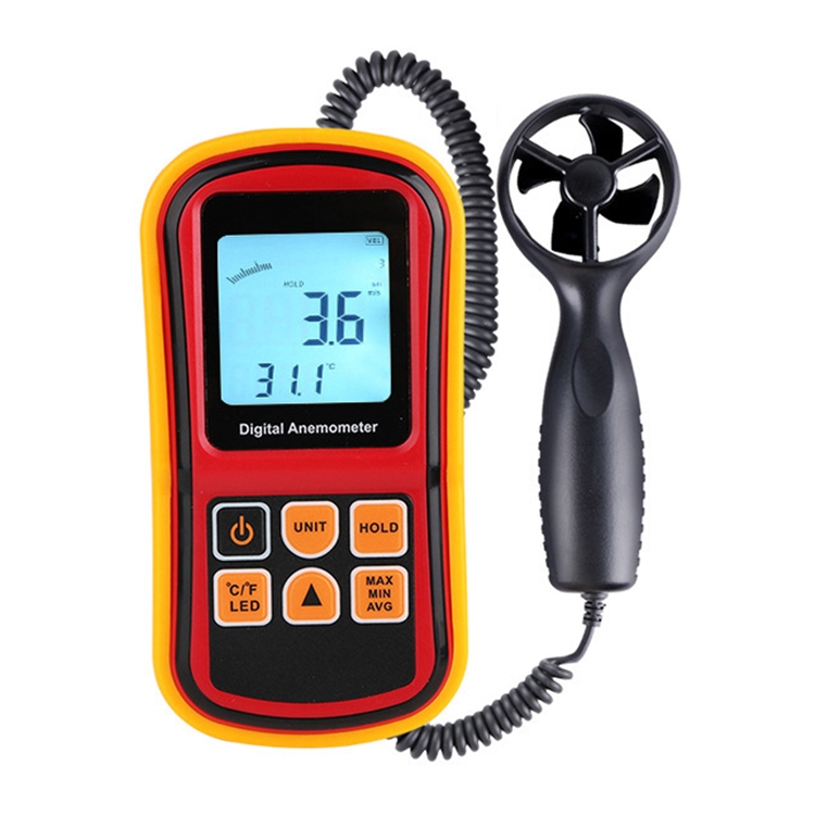Digital Anemometer (Measurement items: Air Velocity, Air Temperature)(Red) - Image 2