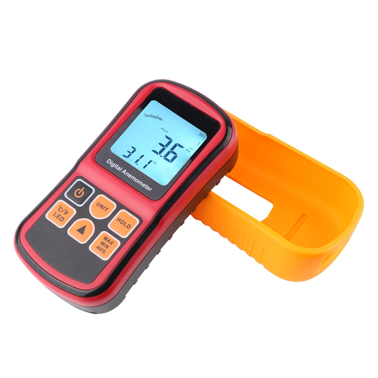 Digital Anemometer (Measurement items: Air Velocity, Air Temperature)(Red) - Image 3