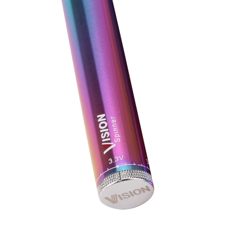 Vision Spinner Rainbow 1300mAh Variable Voltage Electronic Cigarette Battery - Image 6