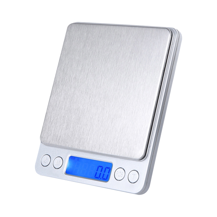 2000g x 0.1g Digital Electronic Balance Weight Scale(Silver) - Image 3
