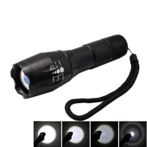 LT-XD White Light LED Flashlight 1800 LM 5-Modes(Black)
