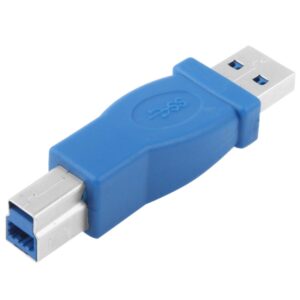 Super Speed USB 3.0 AM to BM Adapter (Blue)