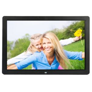 17 inch HD 1080P LED Display Multi-media Digital Photo Frame with Holder & Music & Movie Player, Support USB / SD / MS / MMC Card Input, 17 inch