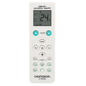 Chunghop Universal A/C Remote Control (K-9098E)(White)