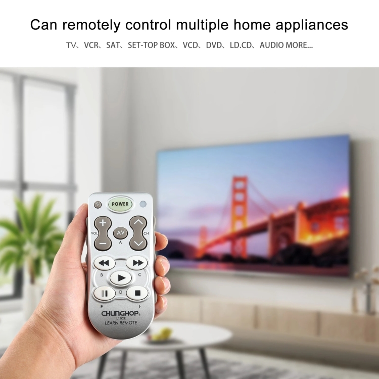 ChunGhop Universal Learning Remote Control L102(White) - Image 6
