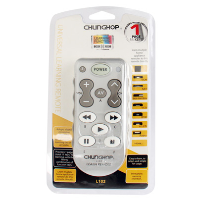 ChunGhop Universal Learning Remote Control L102(White) - Image 9