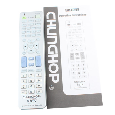 Chunghop Universal TV Remote Control with Specific HDTV Navigation Feature (H-1080E)(Silver) - Image 4