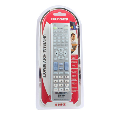 Chunghop Universal TV Remote Control with Specific HDTV Navigation Feature (H-1080E)(Silver) - Image 5