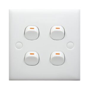 Electric Wall Switch (Size: 86 x 86mm)
