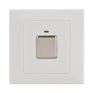 T288 Three-Wire System Wall Mount Touch Sensor Light Switch(White)