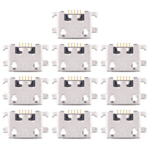 10 PCS Charging Port Connector for Xiaomi Redmi 7 / Redmi 7A