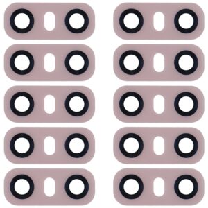 10 PCS Back Camera Lens with Adhesive for LG G6 H870/H871/H872/ LS993, LG G6 (Pink), LG G6 (Blue), LG G6 (Gold)