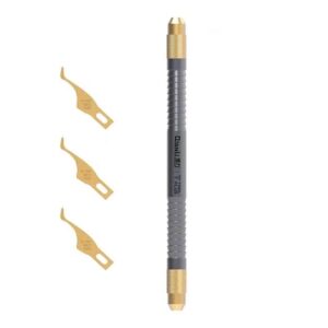 QIANLI 008 Multifunctioal CPU IC Glue Remover Knife Thin Blade Motherboard BGA Chip Glue Cleaning Knife