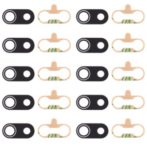 10 PCS Back Camera Lens for Xiaomi Redmi 8A