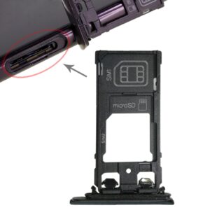 SIM1 Card Tray + SIM2 Card / Micro SD Card Tray for Sony Xperia XZ, For XZ Dual SIM, For Xperia XZ, For Xperia XZ Dual SIM