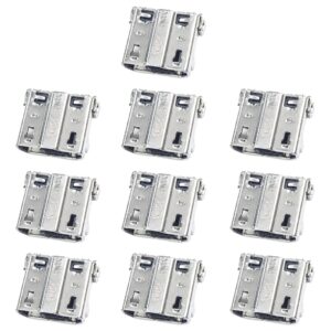 10pcs Charging Port Connector for Galaxy S4 / E250S / E250K / E300S / E300L / S4 Zoom SM-C101