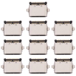 10 PCS Charging Port Connector for Lenovo M10 Plus TB-X606, TB-X606F