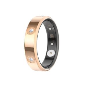 HR01 SIZE 9 Smart Ring, Support Heart Rate / Blood Oxygen / Sleep Monitoring / Female Menstrual Cycle, SIZE 9
